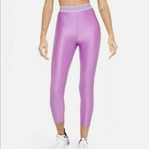 Women’s Nike Pro Tight Fit High Rise 7/8 Length Training Tights Size Small New